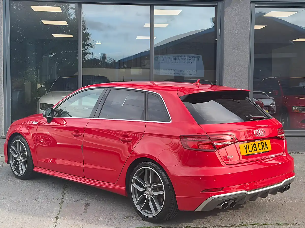 Used 2019 Audi S3 Sportback Red - Interior and Exterior details 5