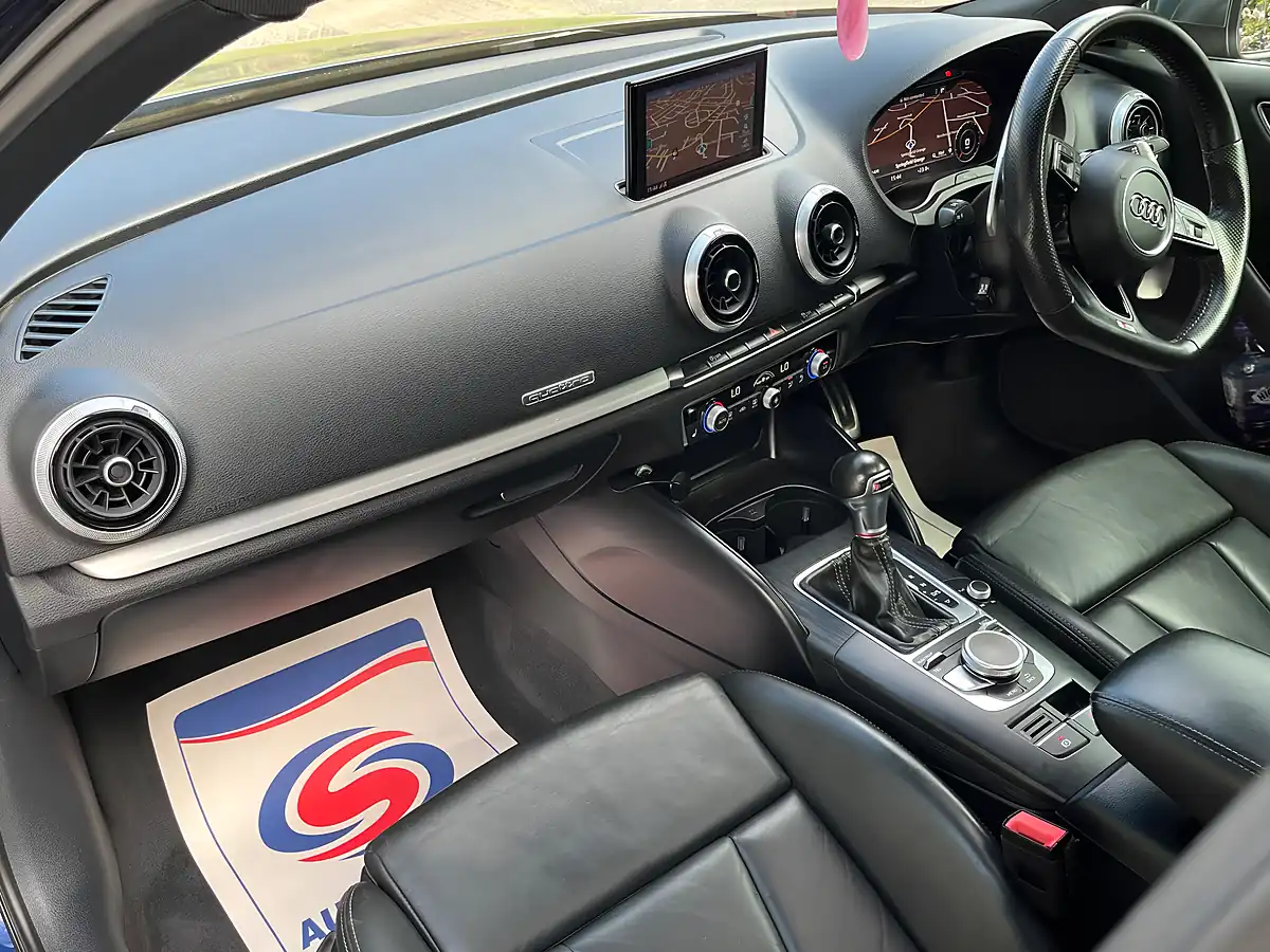 Used 2019 Audi S3 Sportback S Blue - Interior and Exterior details 10