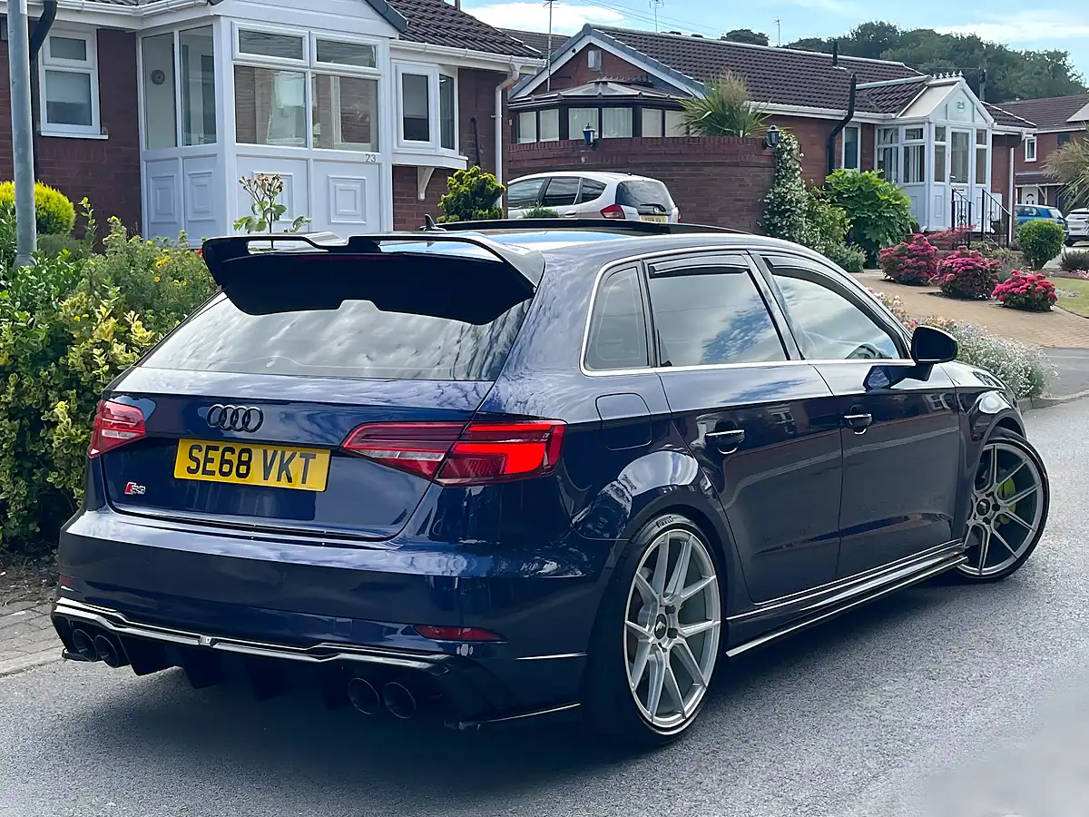 Used 2019 Audi S3 Sportback S Blue - Interior and Exterior details 2