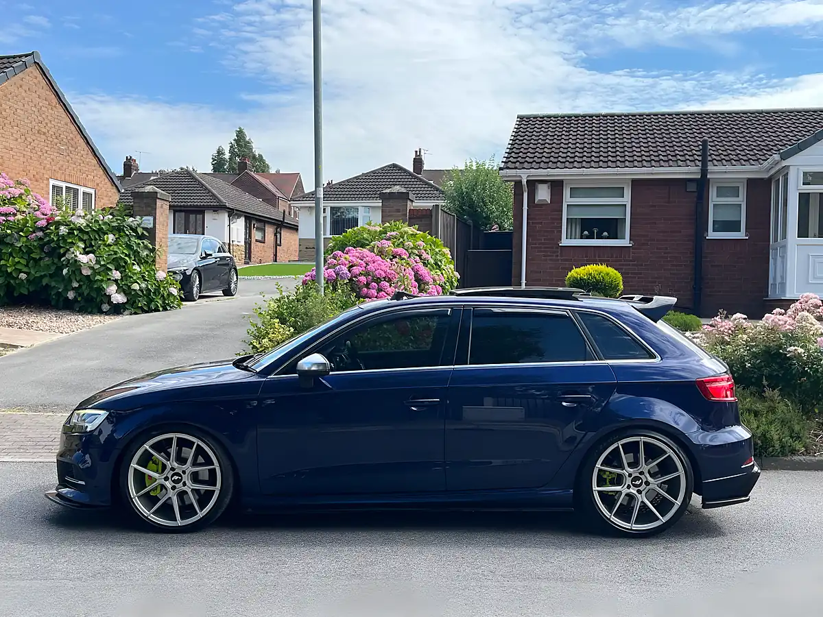 Used 2019 Audi S3 Sportback S Blue - Interior and Exterior details 3