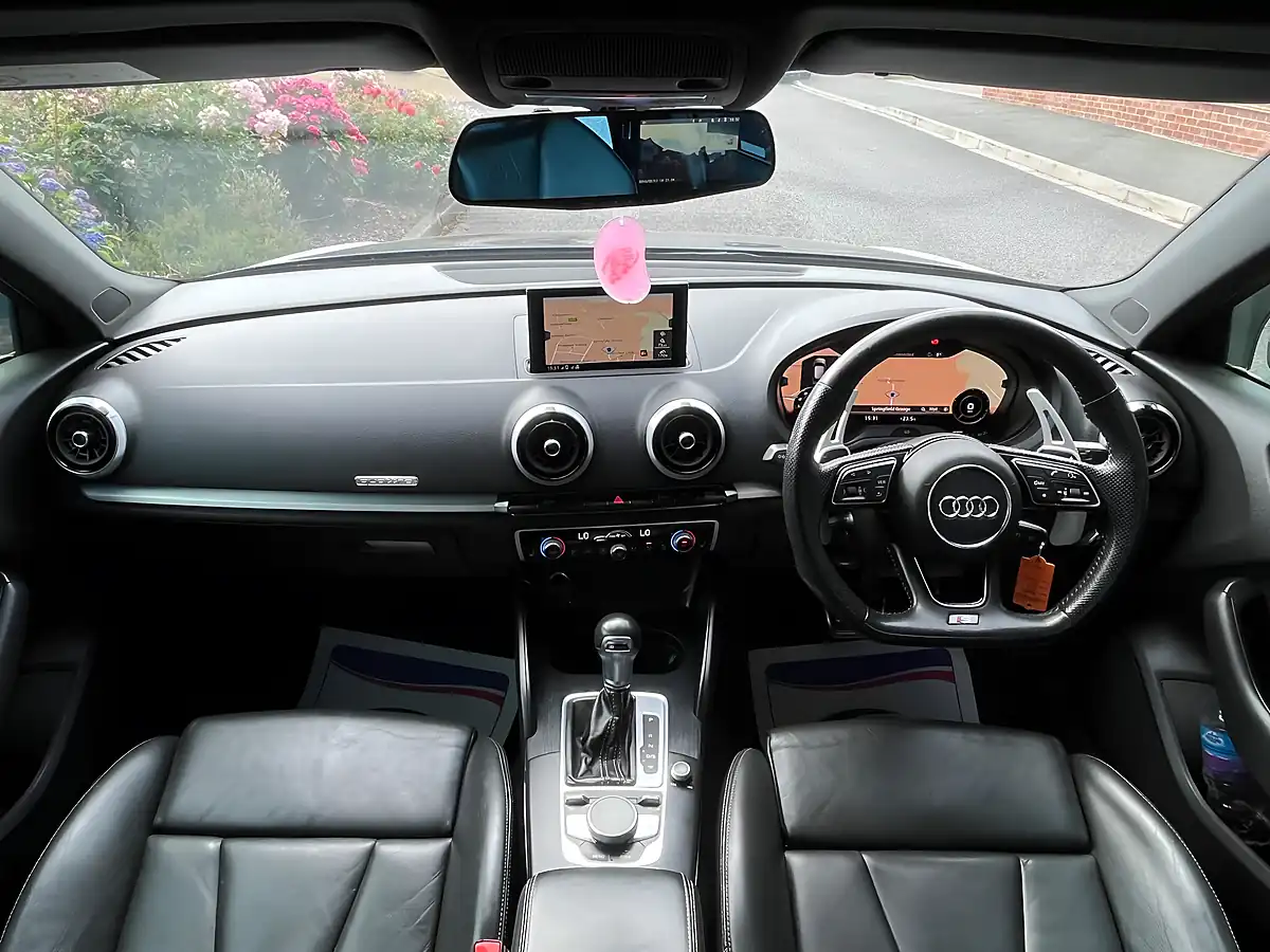 Used 2019 Audi S3 Sportback S Blue - Interior and Exterior details 4