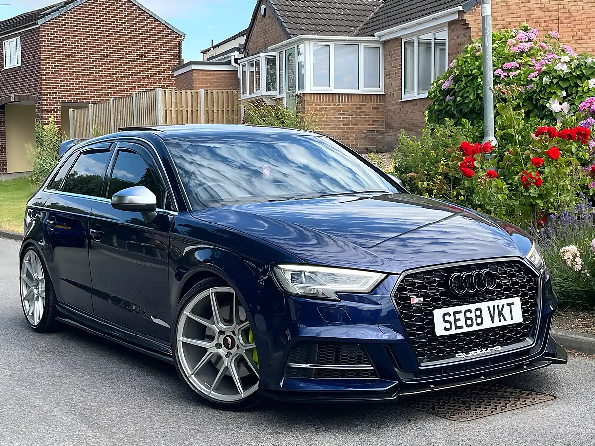 Used 2019 Audi S3 Sportback S Blue - Interior and Exterior details 7