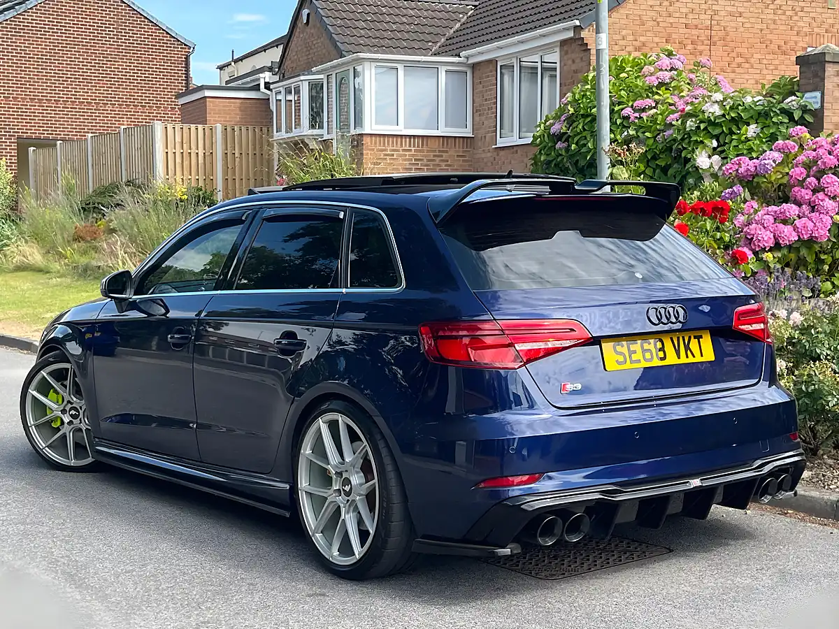 Used 2019 Audi S3 Sportback S Blue - Interior and Exterior details 8
