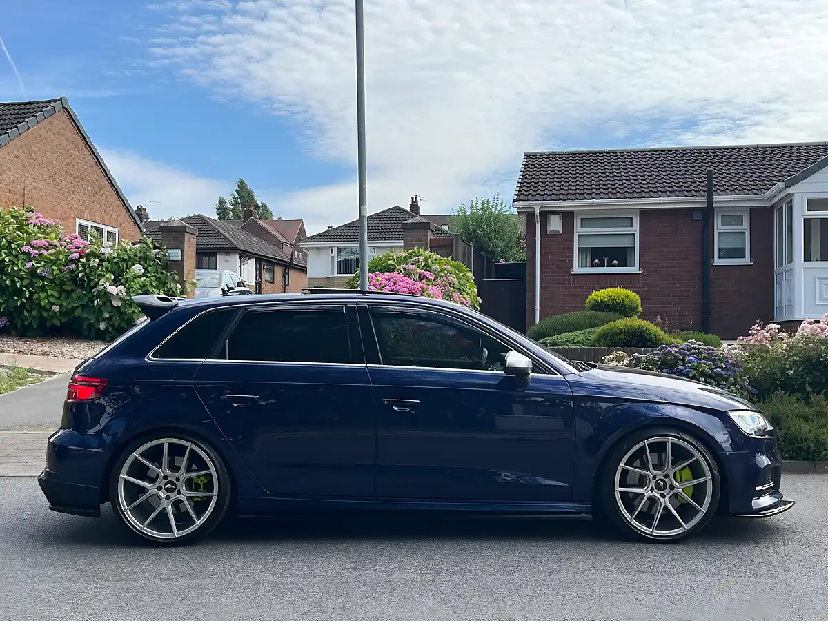 Used 2019 Audi S3 Sportback S Blue - Interior and Exterior details 9
