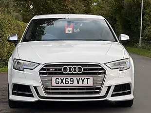 Used 2019 Audi S3 Sportback White - Interior and Exterior details 2