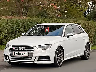 Used 2019 Audi S3 Sportback White - Interior and Exterior details 3