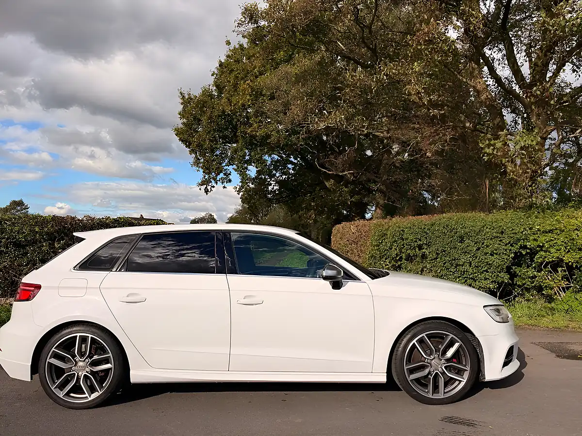 Used 2019 Audi S3 Sportback White - Interior and Exterior details 5