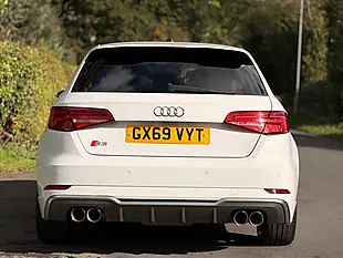 Used 2019 Audi S3 Sportback White - Interior and Exterior details 7