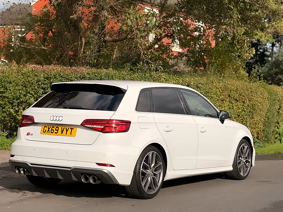 Used 2019 Audi S3 Sportback White - Interior and Exterior details 8
