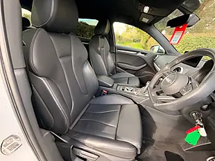 Used 2019 Audi S3 Sportback White - Interior and Exterior details 9