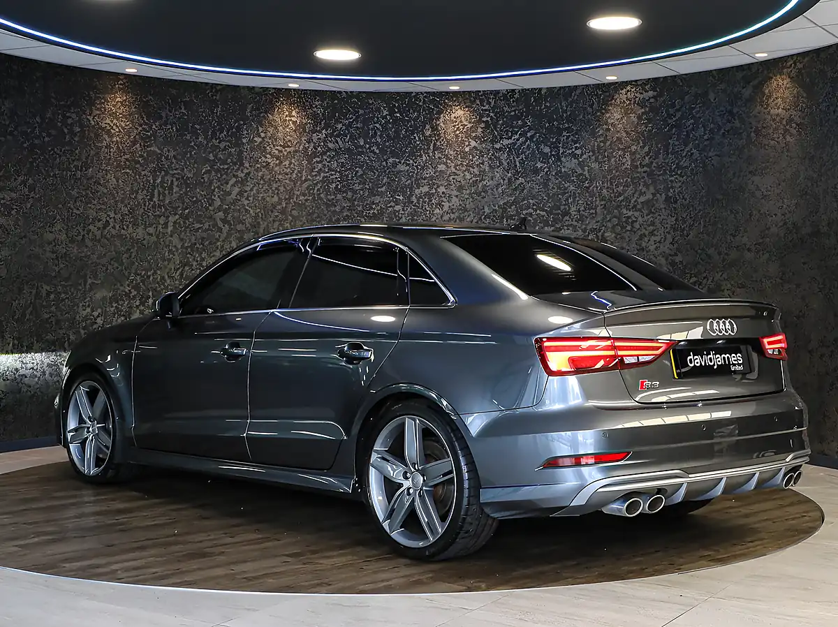 Used 2019 Audi S3 Tech Pk + Daytona Grey - Interior and Exterior details 8