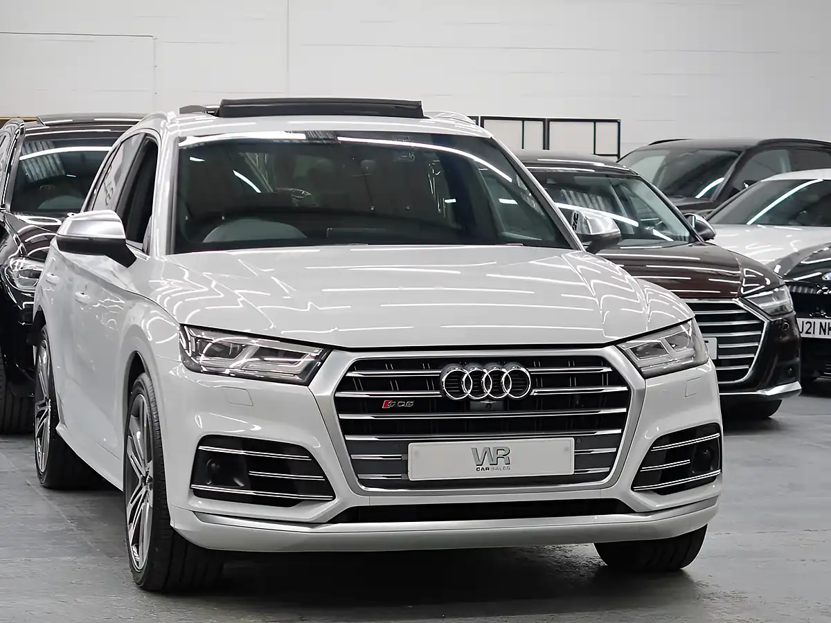 Used 2019 Audi SQ5 White - Interior and Exterior details 2