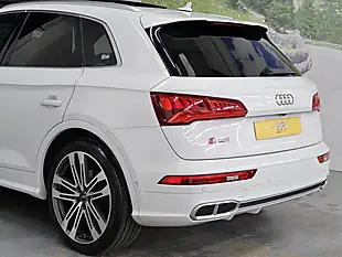 Used 2019 Audi SQ5 White - Interior and Exterior details 7