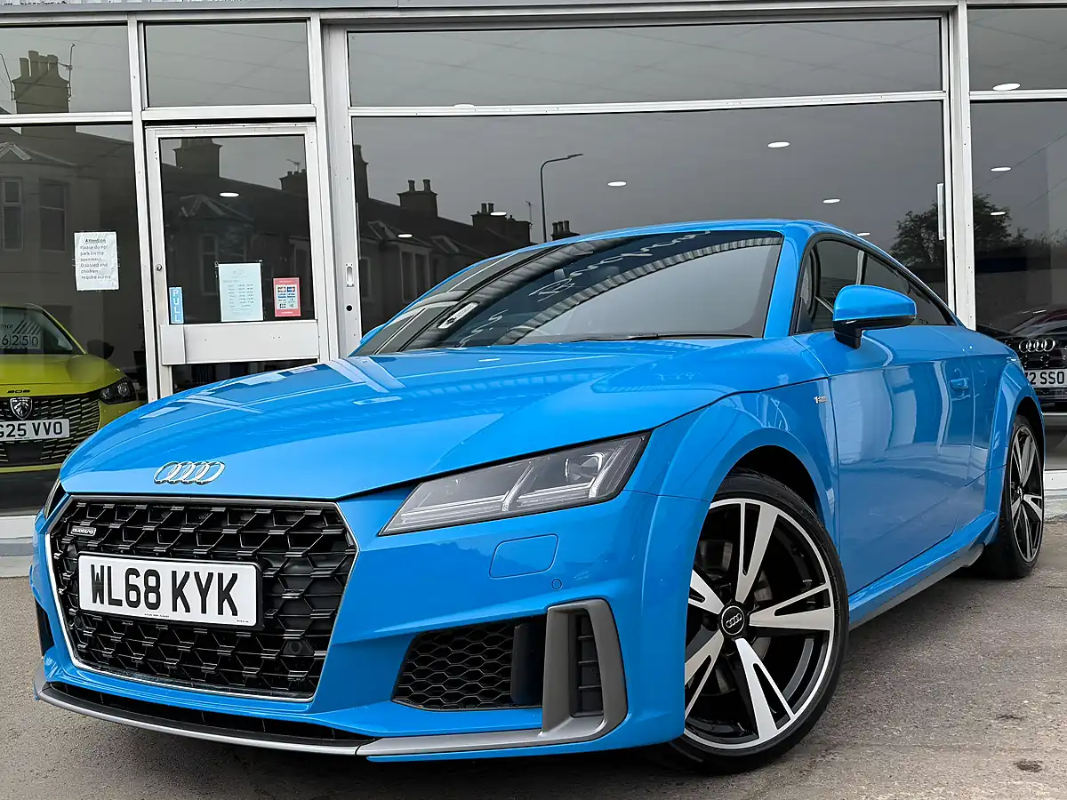 Used 2019 Audi Tt S Line Turbo Blue - Front View