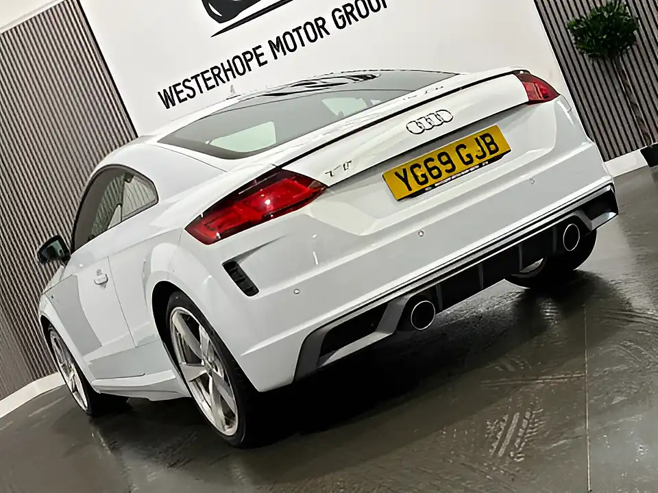 Used 2019 Audi Tt S Line White - Interior and Exterior details 13