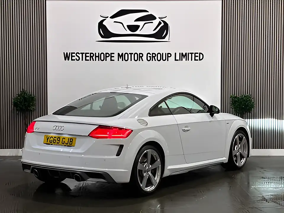 Used 2019 Audi Tt S Line White - Interior and Exterior details 14