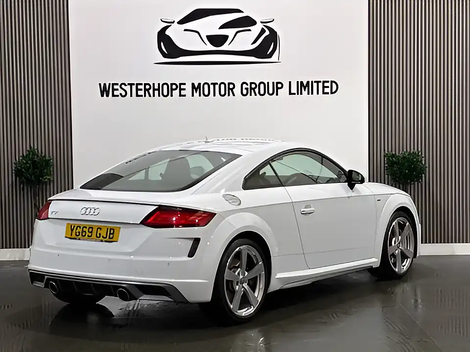 Used 2019 Audi Tt S Line White - Interior and Exterior details 4