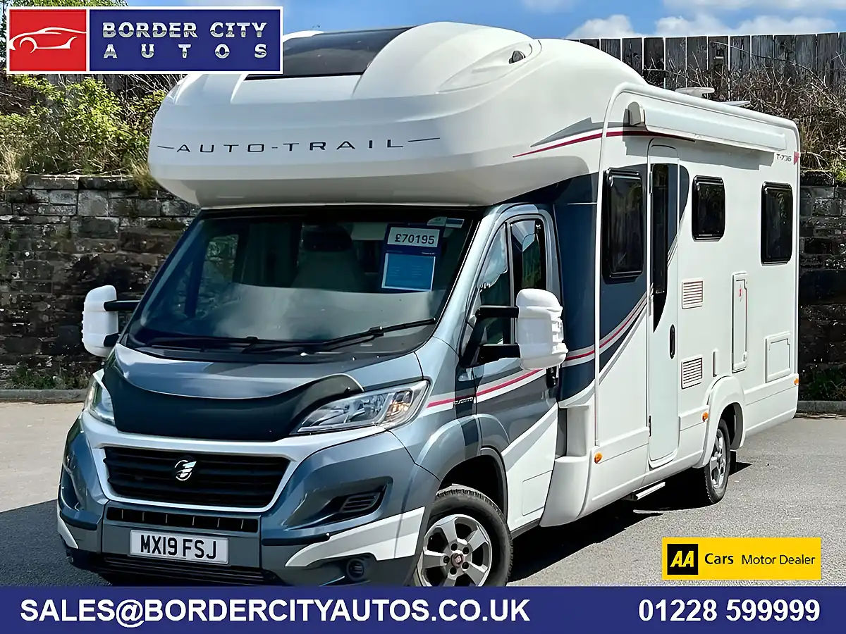 Used 2019 Auto-Trail Tribute 736 Grey - Front View