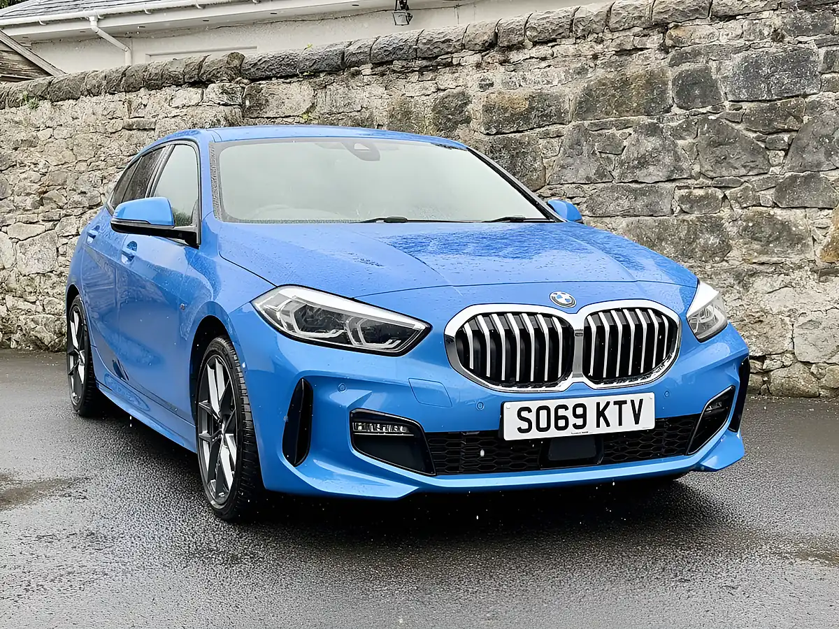 Used 2019 BMW 1 Series M Sport Blue - Interior and Exterior details 11