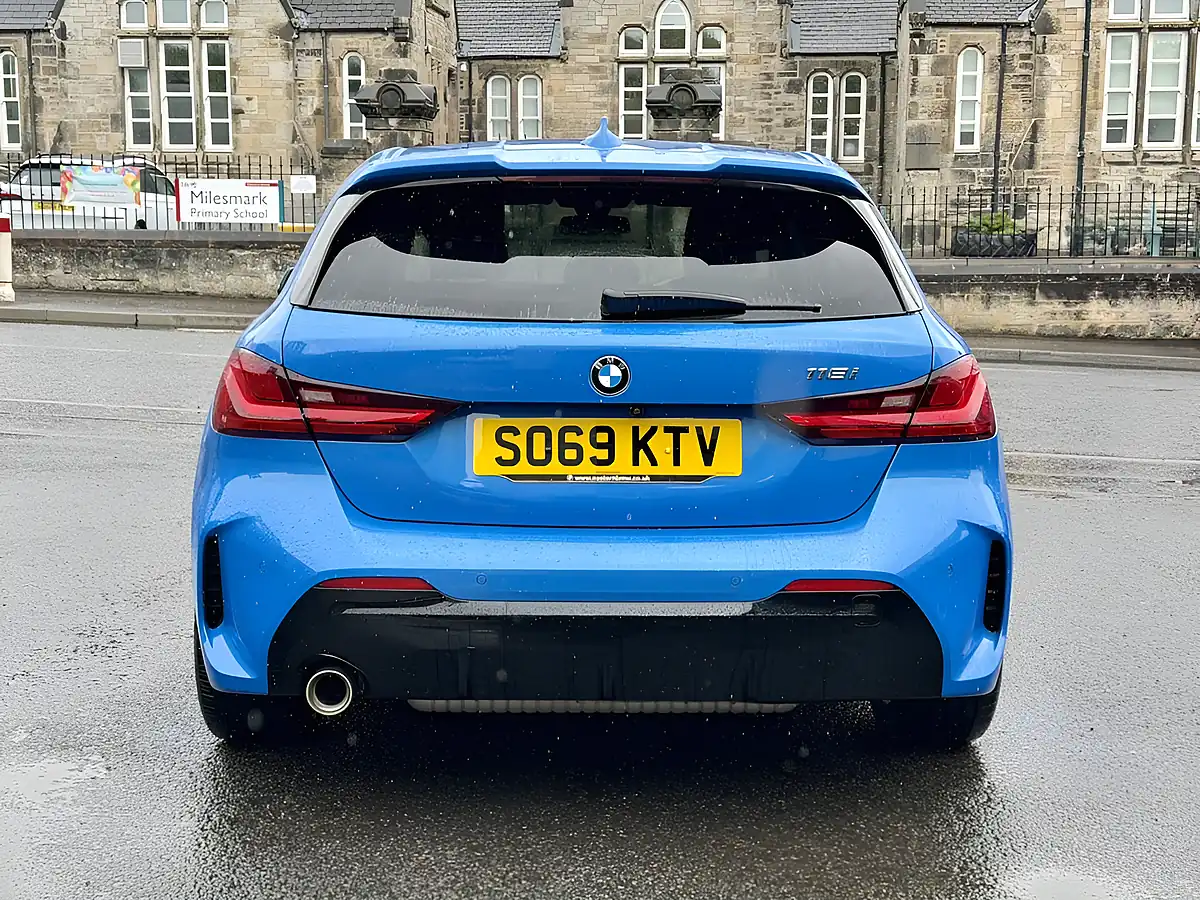 Used 2019 BMW 1 Series M Sport Blue - Interior and Exterior details 13