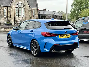 Used 2019 BMW 1 Series M Sport Blue - Interior and Exterior details 14