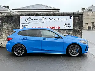 Used 2019 BMW 1 Series M Sport Blue - Interior and Exterior details 3