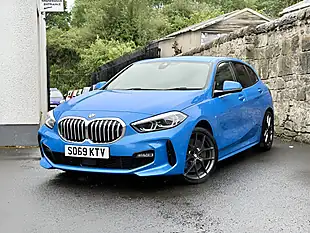 Used 2019 BMW 1 Series M Sport Blue - Interior and Exterior details 4