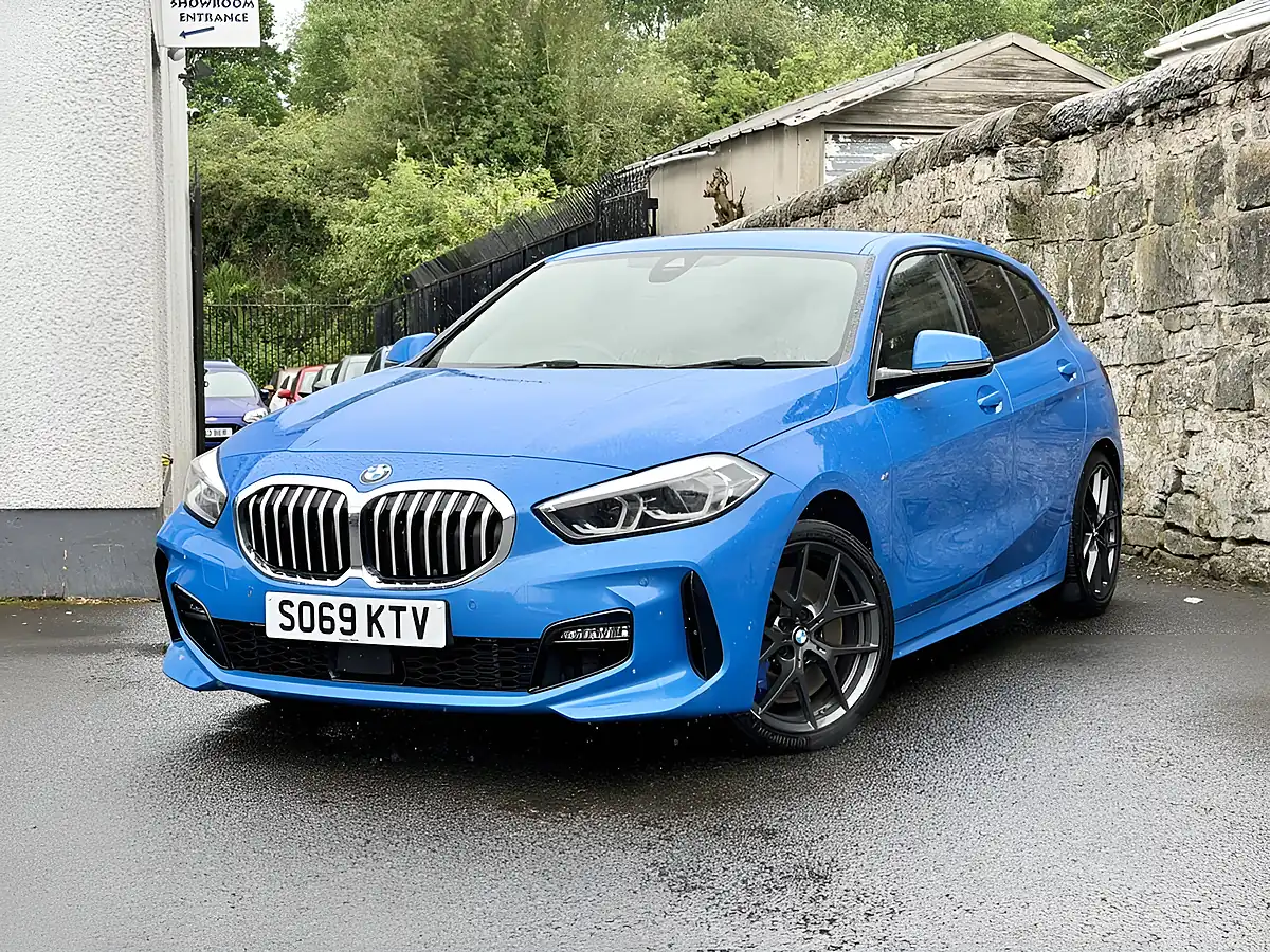 Used 2019 BMW 1 Series M Sport Blue - Interior and Exterior details 4