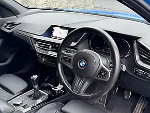 Used 2019 BMW 1 Series M Sport Blue - Interior and Exterior details 6