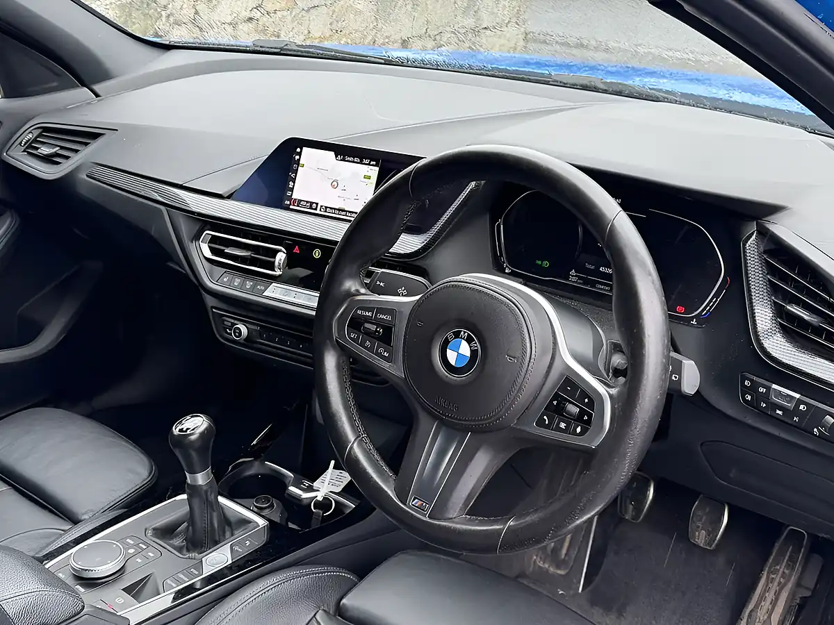 Used 2019 BMW 1 Series M Sport Blue - Interior and Exterior details 6