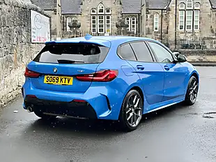 Used 2019 BMW 1 Series M Sport Blue - Interior and Exterior details 8