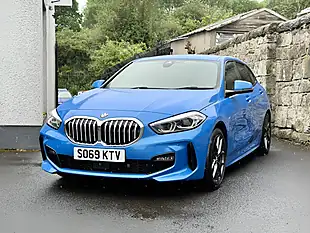 Used 2019 BMW 1 Series M Sport Blue - Interior and Exterior details 9