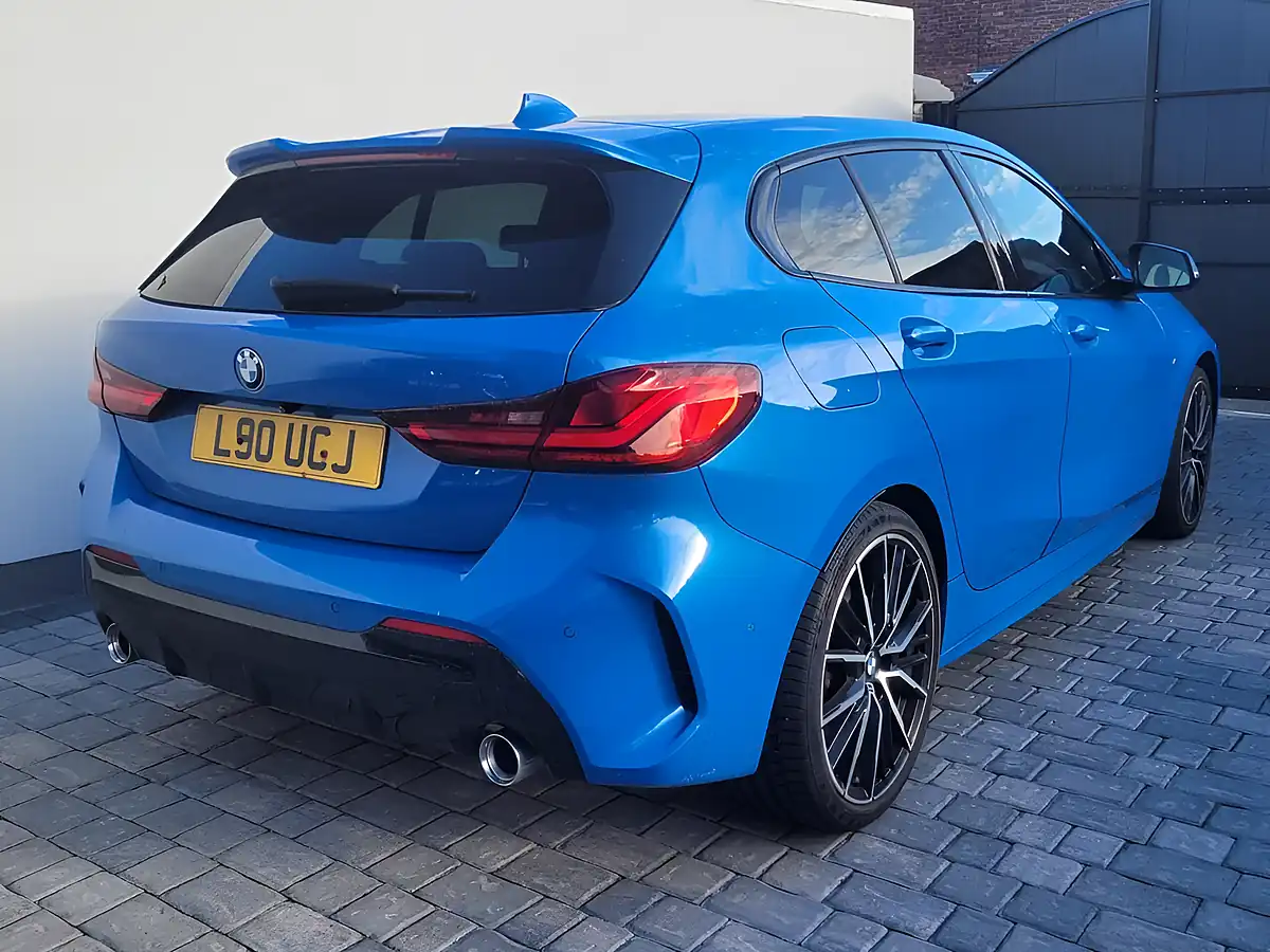 Used 2019 BMW 1 Series M Sport Misano Blue - Interior and Exterior details 2