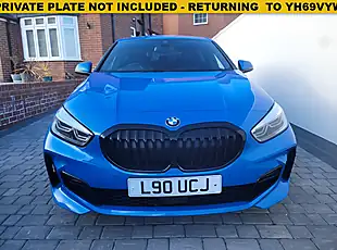 Used 2019 BMW 1 Series M Sport Misano Blue - Interior and Exterior details 3