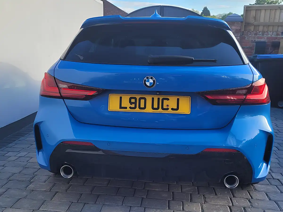 Used 2019 BMW 1 Series M Sport Misano Blue - Interior and Exterior details 4
