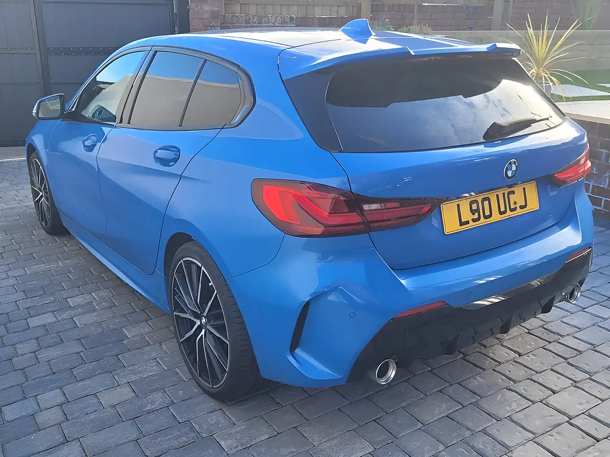 Used 2019 BMW 1 Series M Sport Misano Blue - Interior and Exterior details 5