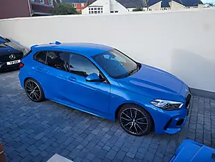 Used 2019 BMW 1 Series M Sport Misano Blue - Interior and Exterior details 6