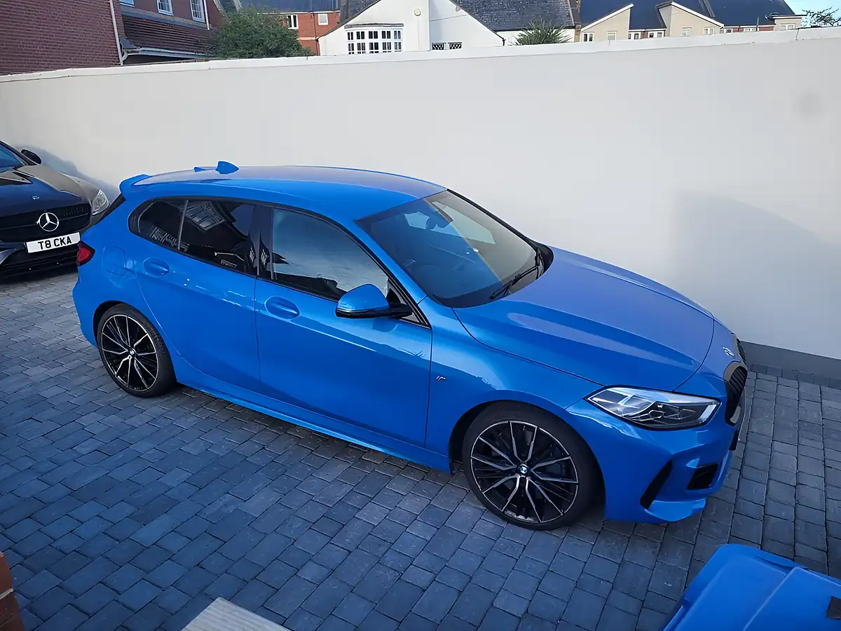 Used 2019 BMW 1 Series M Sport Misano Blue - Interior and Exterior details 6