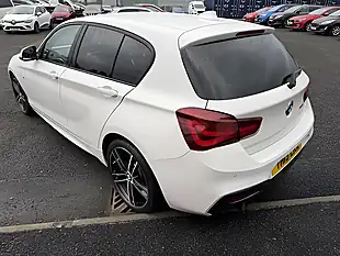 Used 2019 BMW 1 Series M Sport Shadow Edition Alpine White - Interior and Exterior details 2
