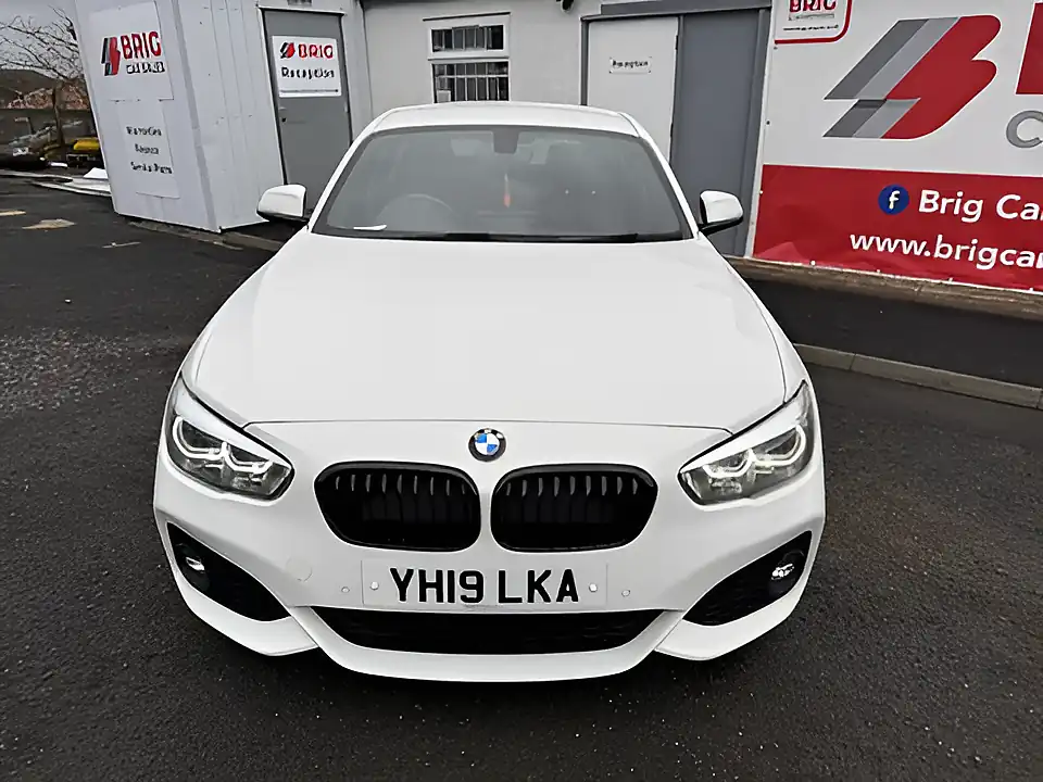 Used 2019 BMW 1 Series M Sport Shadow Edition Alpine White - Interior and Exterior details 5