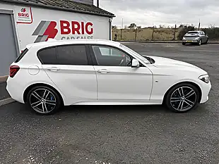 Used 2019 BMW 1 Series M Sport Shadow Edition Alpine White - Interior and Exterior details 6
