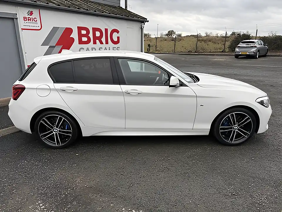Used 2019 BMW 1 Series M Sport Shadow Edition Alpine White - Interior and Exterior details 6