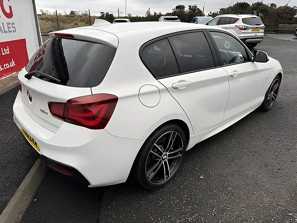 Used 2019 BMW 1 Series M Sport Shadow Edition Alpine White - Interior and Exterior details 7