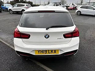 Used 2019 BMW 1 Series M Sport Shadow Edition Alpine White - Interior and Exterior details 8