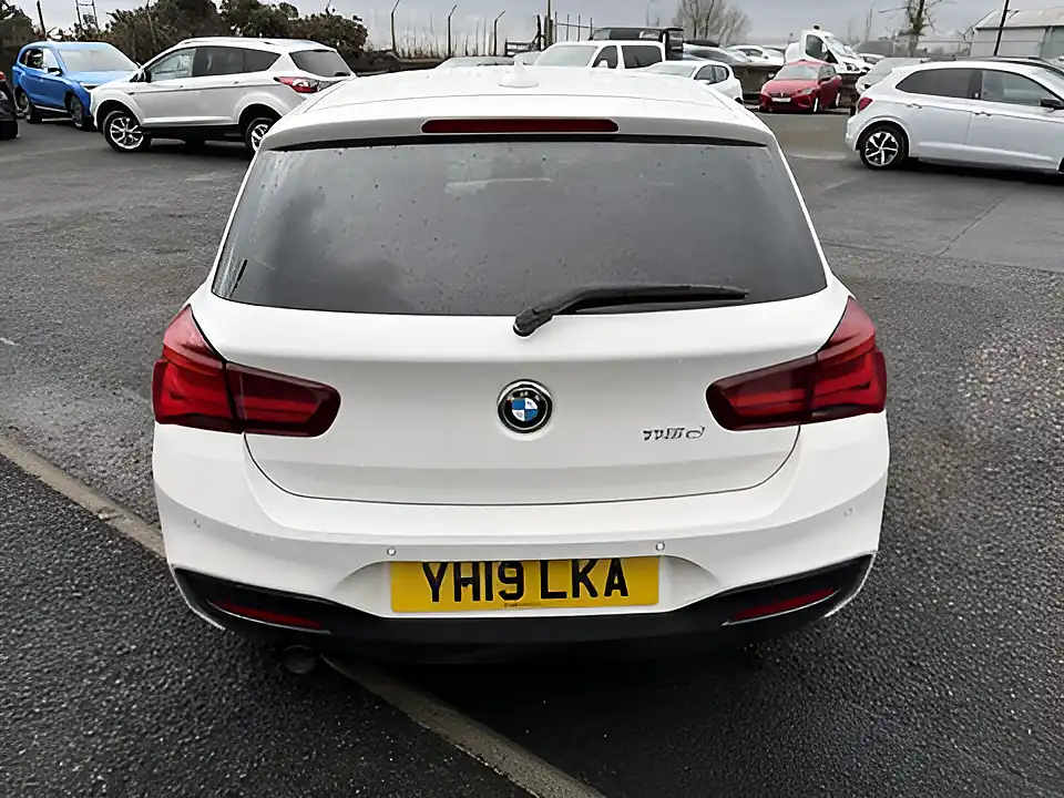 Used 2019 BMW 1 Series M Sport Shadow Edition Alpine White - Interior and Exterior details 8