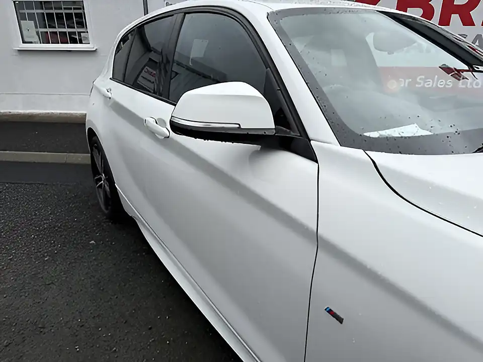 Used 2019 BMW 1 Series M Sport Shadow Edition Alpine White - Interior and Exterior details 9