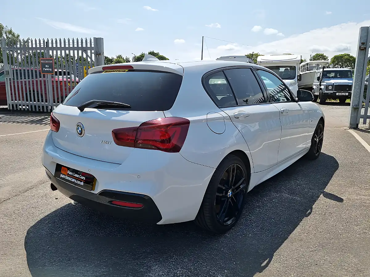 Used 2019 BMW 1 Series M Sport Shadow Edition Alpine White - Interior and Exterior details 9