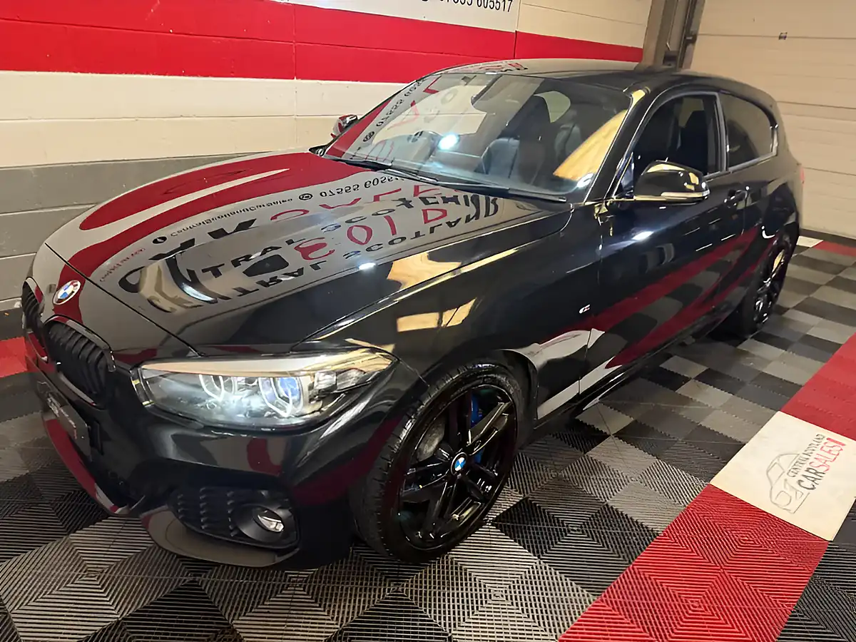 Used 2019 BMW 1 Series M Sport Shadow Edition Black - Interior and Exterior details 2