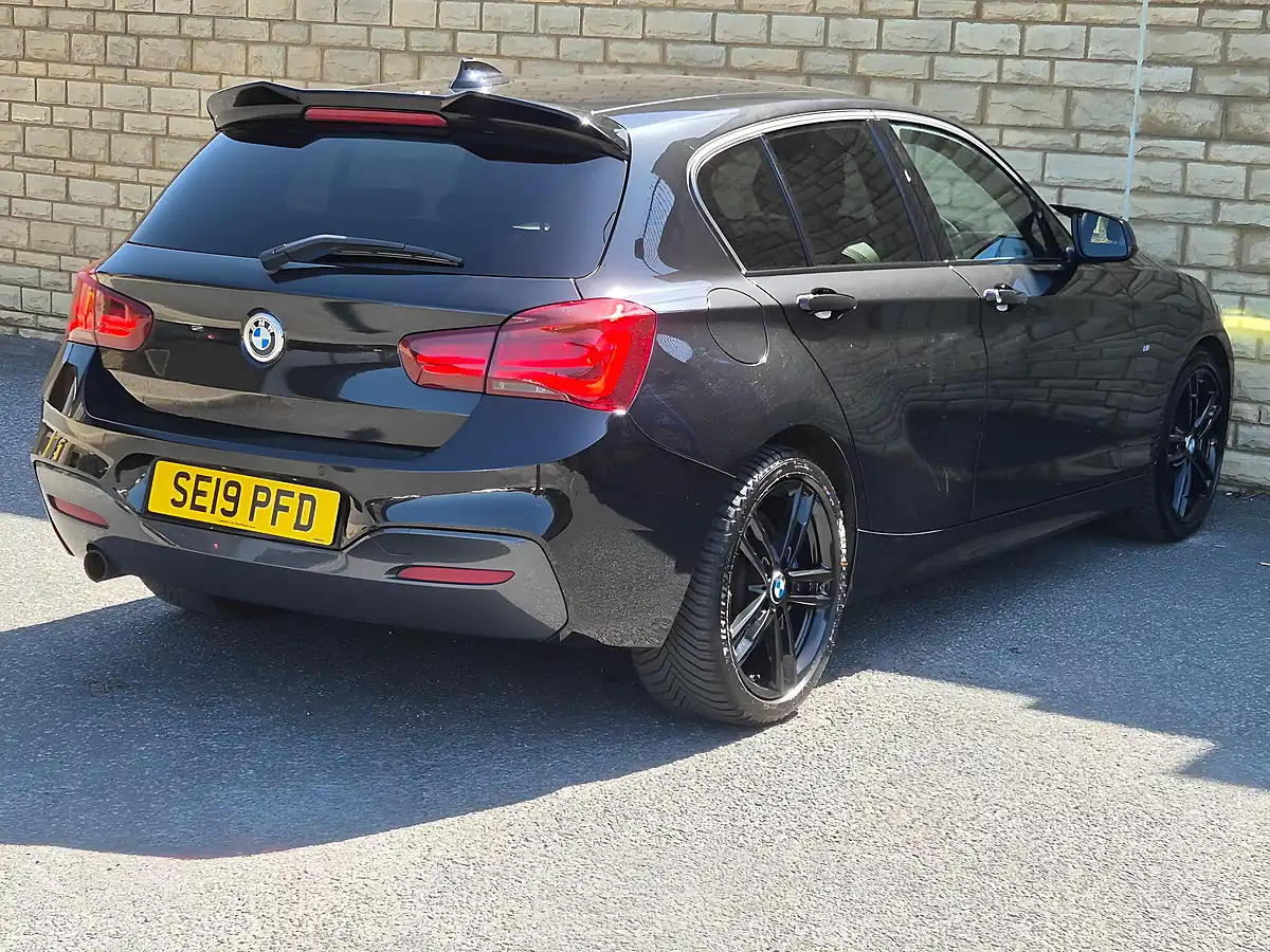 Used 2019 BMW 1 Series M Sport Shadow Edition Black - Interior and Exterior details 17