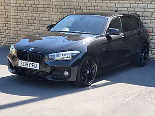 Used 2019 BMW 1 Series M Sport Shadow Edition Black - Interior and Exterior details 3